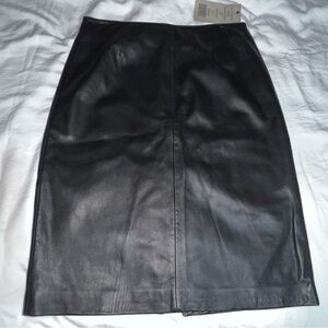 Siena Studio Black Pencil Skirt